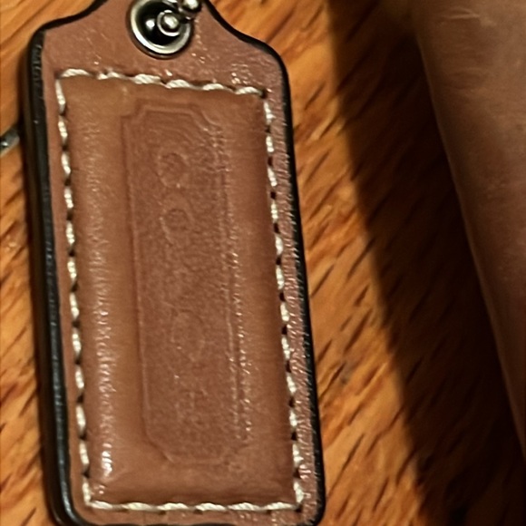 Coach Hampton Optic Stripe Hobo Shoulder Bag - Picture 5 of 11